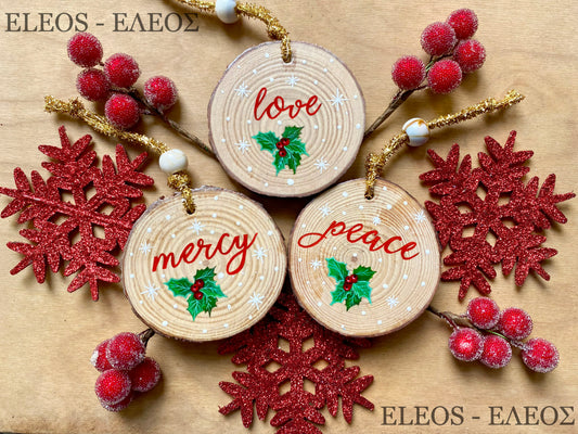 Rustic Christmas Ornaments | 2