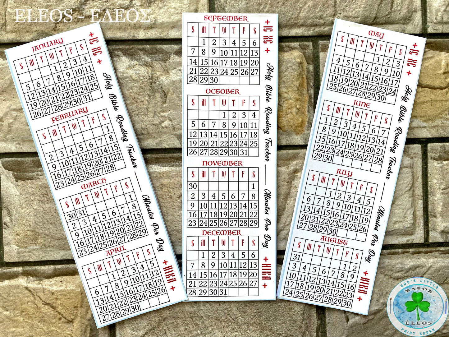 Bible Reading Tracker Bookmark